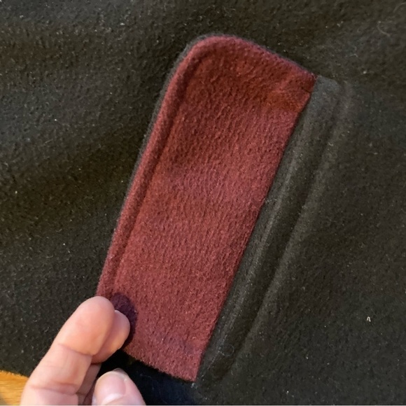 TOPSHOP black fitted winter coat with zip. - Picture 3 of 7